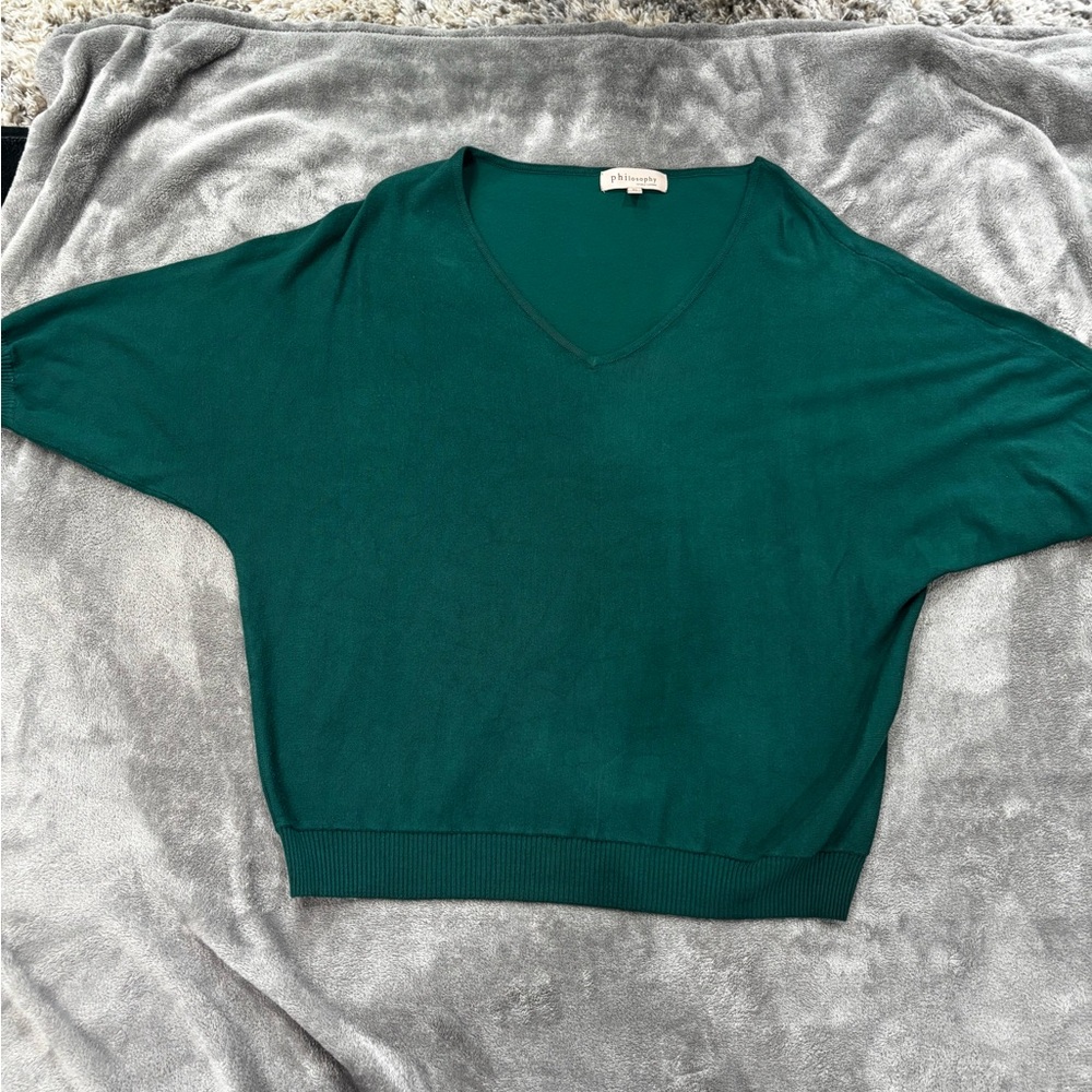 Philosophy Deep Teal Knitwear